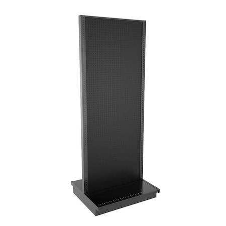 Lozier Gondola Island Display Starter, Black 36W 96H 16D P396T-ST